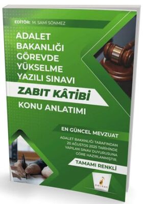 GYS Adalet Bakanlığı Görevde Yükselme Yazılı Sınavı Zabıt Katibi Konu Anlatımı - 1