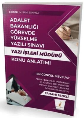 GYS Adalet Bakanlığı Yazı İşleri Müdürü Konu Anlatımı Görevde Yükselme - 1