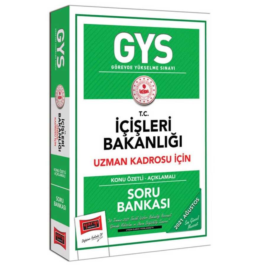 GYS T.C İçişleri Bakanlığı Uzman Kadrosu İçin Konu Özetli Açıklamalı Soru Bankası Yargı Yayınları