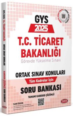 GYS Ticaret Bakanlığı Ortak Konular Soru Bankası - Karekod Çözümlü - 1