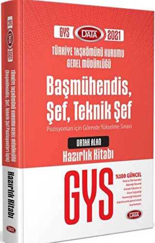 GYS Türkiye Taşkömür Kurumu Genel Müdürlüğü Başmühendis Şef Teknik Şef Ortak Alan Soru Bankası Data Yayınları