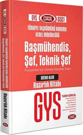 GYS Türkiye Taşkömürü Kurumu Genel Müdürlüğü Başmühendis Şef Teknik Şef Ortak Alan Hazırlık Kitabı Data Yayınları