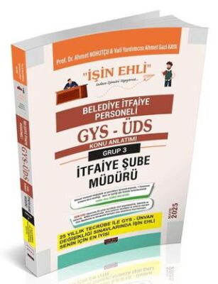 GYS-ÜDS Belediye İtfaiye Personeli 3. Grup Şube Müdürü Konu Anlatımı - 1