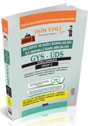 GYS-ÜDS Belediye ve Bağlı Kuruluşları Mahalli İdare Birlikleri Personeli Grup 2 Soru Bankası - Savaş Yayınevi