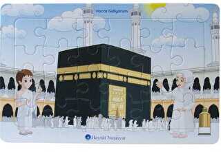 Hacca Gidiyorum 24 Parça Yapboz - Hayrat Neşriyat