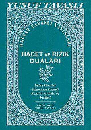 Hacet ve Rızık Duaları C13 - Tavaslı Yayınları