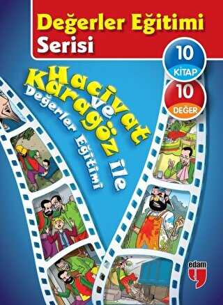 Hacivat ve Karagözle ile Değerler Eğitimi 10 Kitap Takım - EDAM