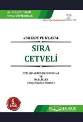 Hacizde Ve İflasta Sıra Cetveli Özellik Arz eden Durumlar Ve İncelikler Sıkça Yapılan Hatalar - Platon Hukuk