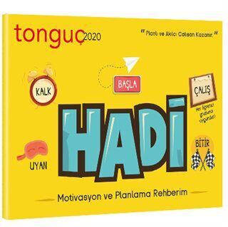 Tonguç Akademi Hadi Motivasyon ve Planlama Rehberim 2020 - 1