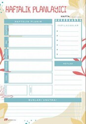 Haftalık Planlayıcı Çek Kopar - Atlas Yayınevi