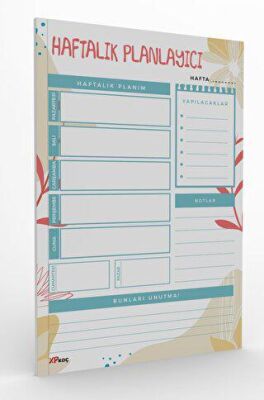 Haftalık Planlayıcı Çek Kopar- Evde, Okulda, İşte - 1