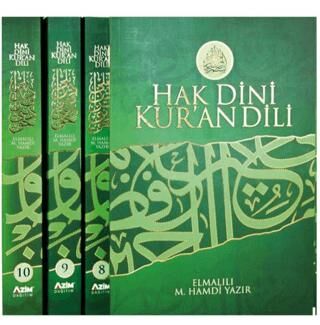 Hak Dini Kuran Dili 10 Cilt - 1