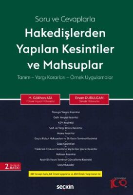Hakedişlerden Yapılan Kesintiler ve Mahsuplar - 1