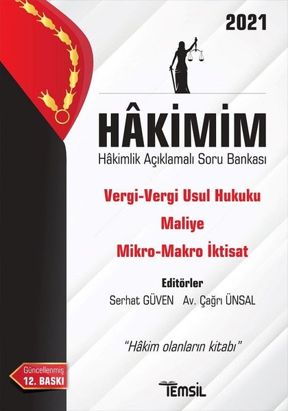 Hakimim - Hakimlik Açıklamalı Soru Bankası 2021 - Temsil Kitap