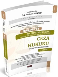 HAKİMİYET Adli Hakimlik Ceza Hukuku Çıkmış Soru - Savaş Yayınevi