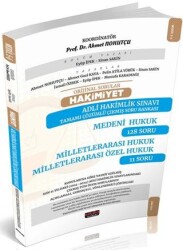 HAKİMİYET Adli Hakimlik Medeni Hukuk-Milletlerarası Hukuk Çıkmış Soru Bankası - Savaş Yayınevi