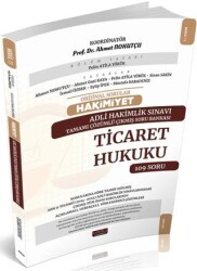 HAKİMİYET Adli Hakimlik Ticaret Hukuku Çıkmış Soru Bankası - Savaş Yayınevi