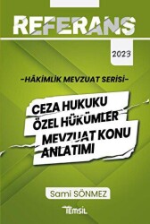 Temsil Kitap Hakimlik Ceza Hukuku Özel Hükümler Mevzuat Konu Anlatımı - Temsil Kitap