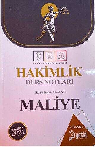 Hakimlik Maliye Ders Notları