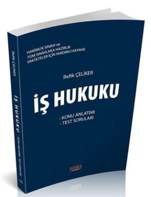 Hakimlik Sınavı İş Hukuku Konu Anlatımlı - 1