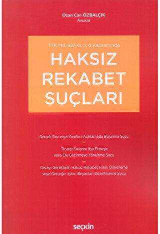 Haksız Rekabet Suçları - 1