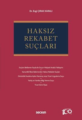 Haksız Rekabet Suçları - 1