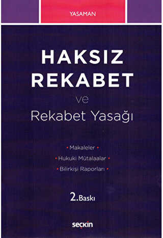 Haksız Rekabet ve Rekabet Yasağı - 1