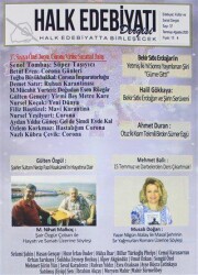 Halk Edebiyatı Dergisi Sayı: 37 Temmuz-Ağustos 2020 - Halk Edebiyatı Dergisi Yayınları