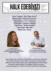 Halk Edebiyatı Dergisi Sayı: 40 Ocak-Şubat 2021 - Halk Edebiyatı Dergisi Yayınları