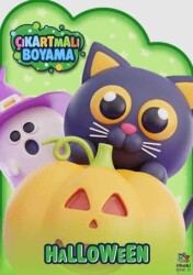 Halloween Zamanı – Çıkartmalı Boyama Kitabı - İthaki Çocuk Yayınları