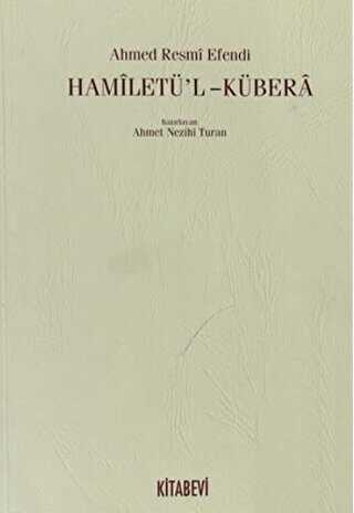Hamiletü’l - Kübera - Kitabevi Yayınları
