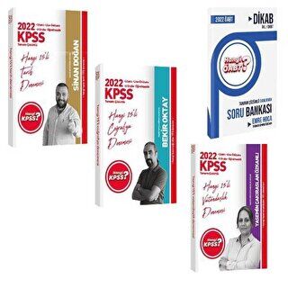 Hangi KPSS Yayınları Emre Hoca DİKAB Soru Bankası ve Genel Kültür Deneme Seti - 1