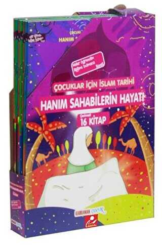 Hanım Sahabilerin Hayatı 8 Kitap Set, 1. Hamur - Kahraman Çocuk Kitapları