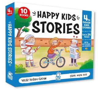Happy Kids Stories 4 – 10 Kitap 4. Sınıf İngilizce Hikaye Seti - 1