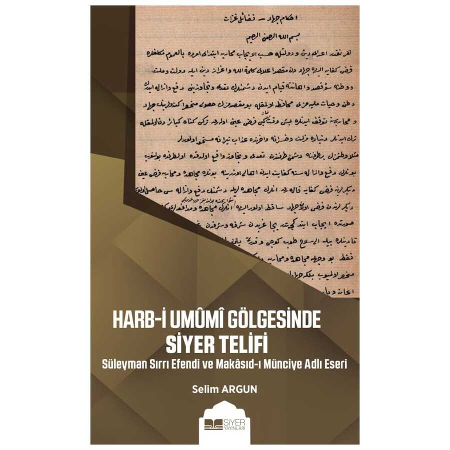 Harb-i Umumi Gölgesinde Siyer Telifi - 1