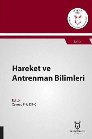 Hareket ve Antrenman Bilimleri AYBAK 2019 Eylül - Akademisyen Kitabevi
