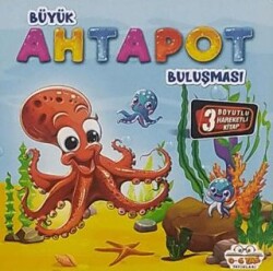 Hareketli Kitaplar Buluşması - Büyük Ahtapot Buluşması - 0-6 Yaş Yayınları