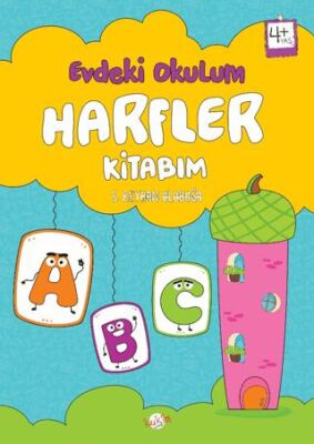 Evdeki Okulum - Harfler Kitabım 4+ Yaş - 1