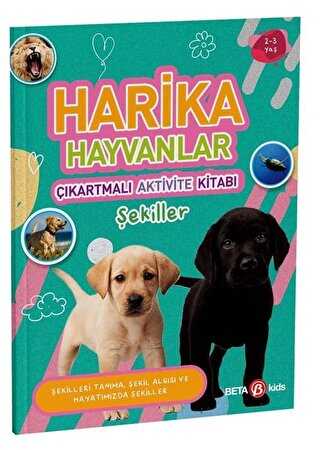Harika Hayvanlar - Çıkartmalı Aktivite Kitabı - Beta Kids