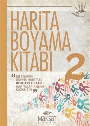 Harita Boyama Kitabı 2 - Maksat Kitap