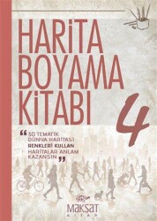Harita Boyama Kitabı 4 - Maksat Kitap