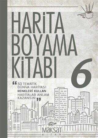 Harita Boyama Kitabı 6