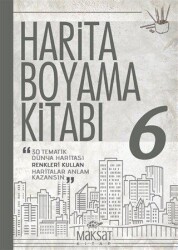 Harita Boyama Kitabı 6 - Maksat Kitap