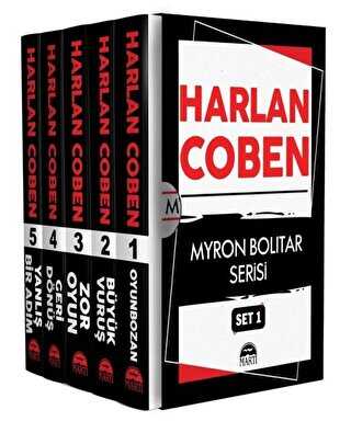 Harlan Coben - Myron Bolitar Serisi Set-1 5 Kitap Takım