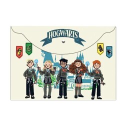 Harry Potter A4 Çıtçıtlı Dosya Plastik - Keskin Color