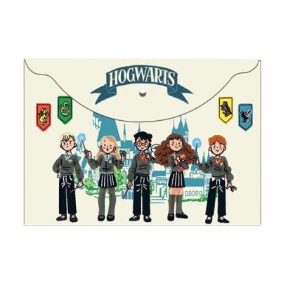 Harry Potter A4 Çıtçıtlı Dosya Plastik - 1