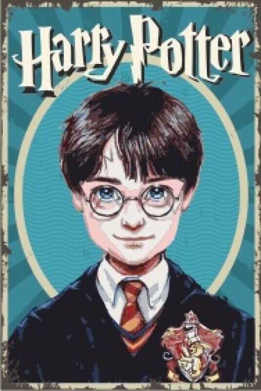 Harry Potter Çocuk Retro Ahşap Poster