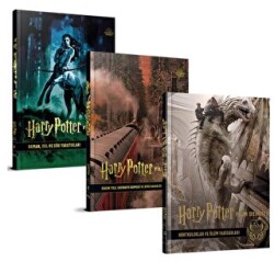 Harry Potter Film Dehlizi Serisi 3 Kitap Takım Karton Kapak - Teras Kitap