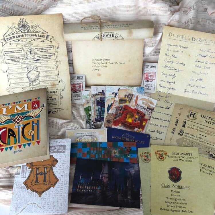 Harry Potter - Wizarding World - Hogwartsa Davet Mektup Seti