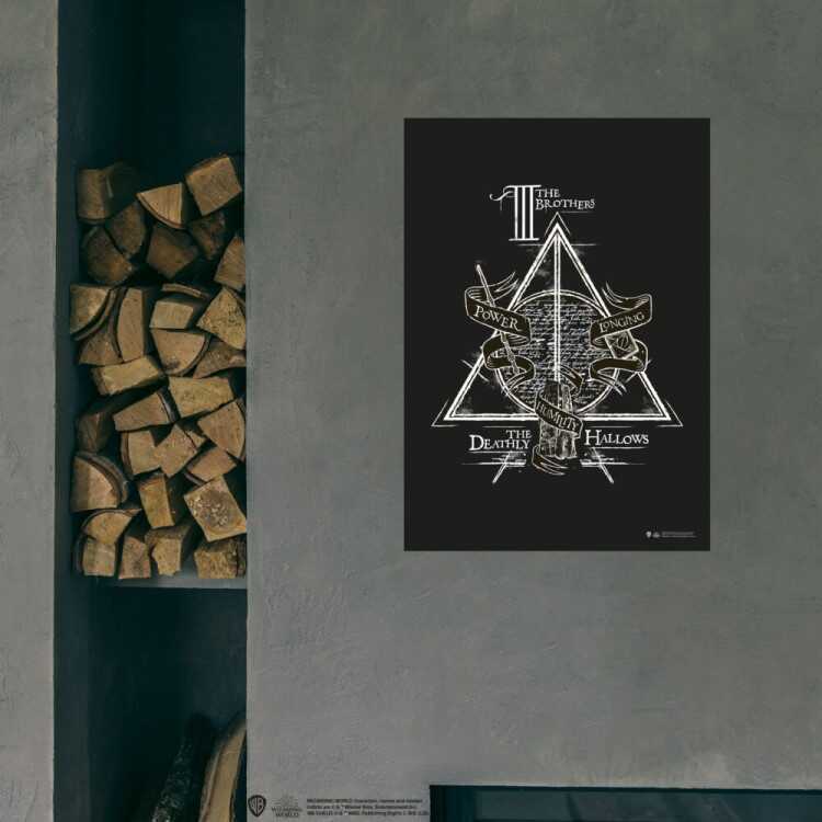 Harry Potter - Wizarding World - Poster - Deathly Hollows Three Brothers 